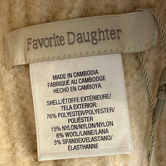 Favorite Daughter Cream Knit Beanie - Picture 4 of 11